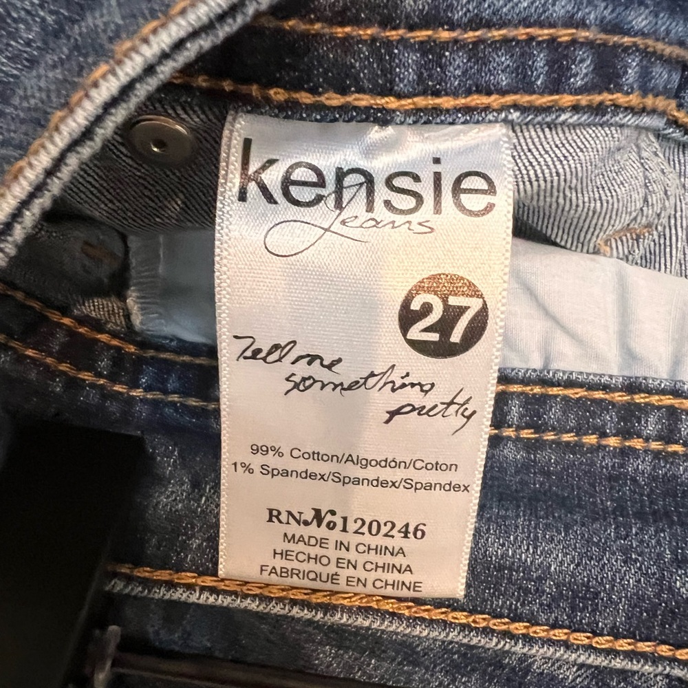 Kensie Jean Skirt - Picture 5 of 6